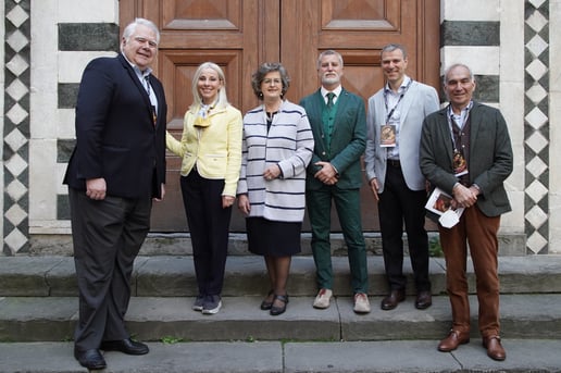 Presentazione volume darte Menarini, Raffaello - Eric Cornut, Lucia Aleotti, Cristina Acidini, Giovanni Villa, Alberto Giovanni Aleotti, Carlo Colombini